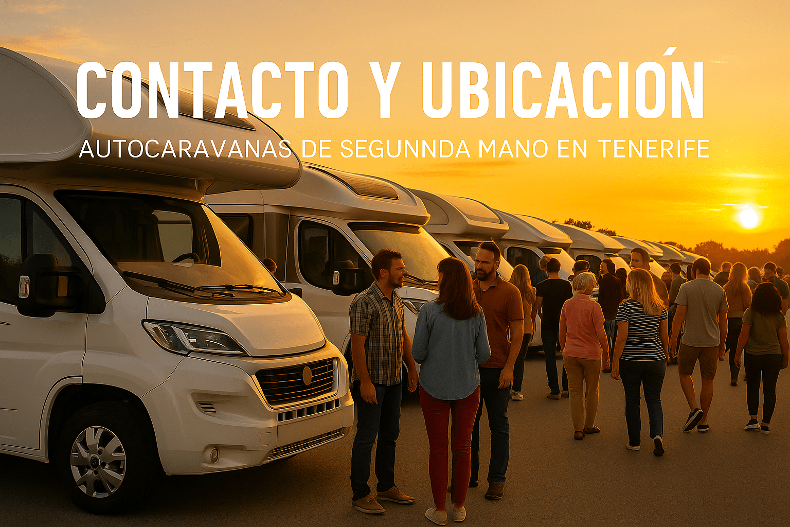 Contacto y ubicación Autocaravanas de segunda mano en Tenerife sur Contacto y ubicación Autocaravanas de segunda mano en Tenerife sur